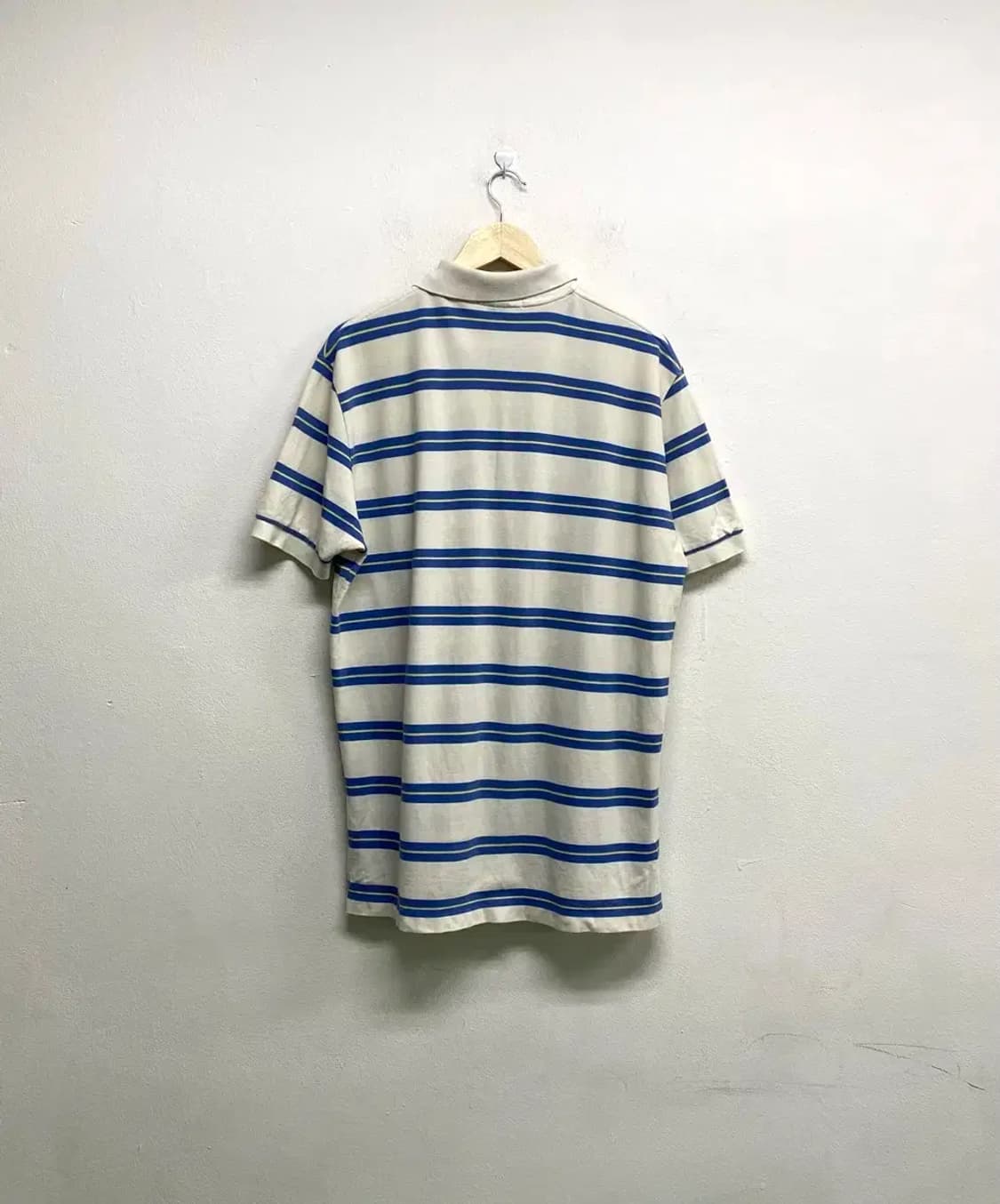 폴로 반팔 줄무늬 카라티 L 상품이미지3