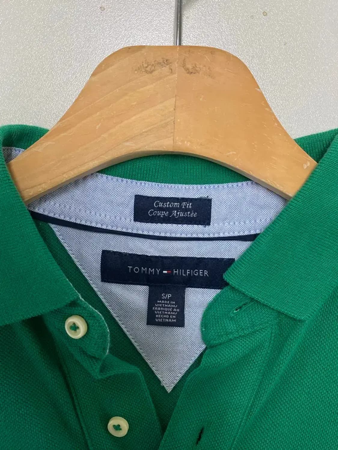 타미힐피거 그린 PK 반팔티 S-M 상품이미지4