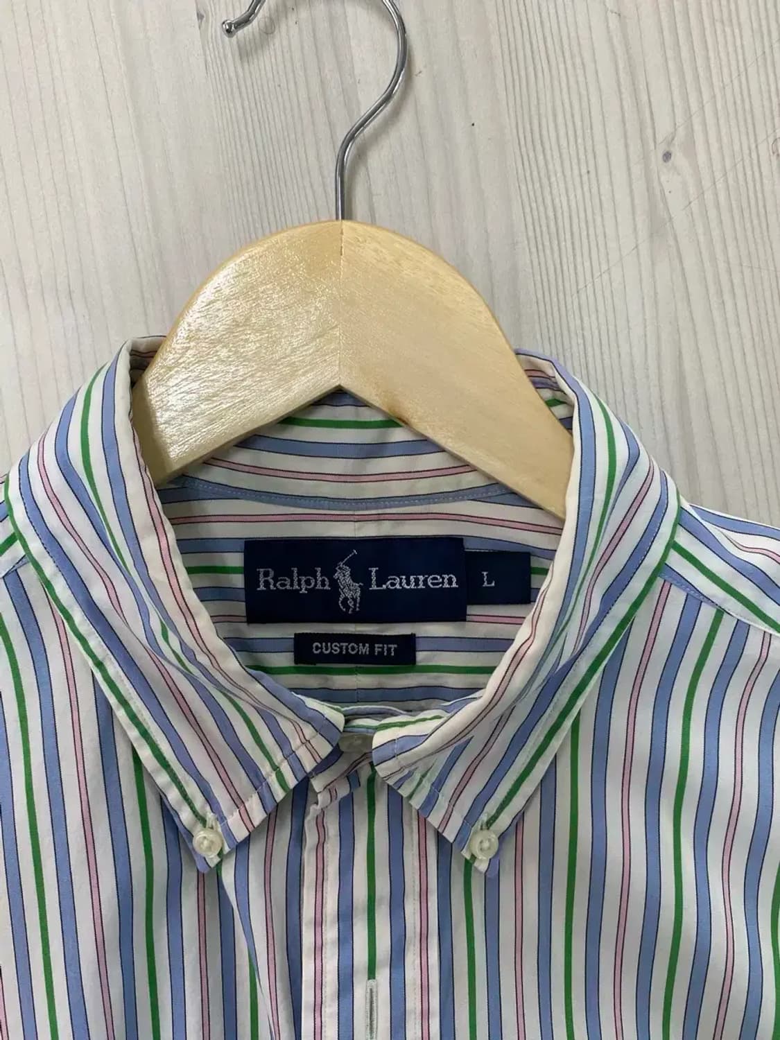 폴로 랄프로렌 스트라이프 셔츠 L 상품이미지4