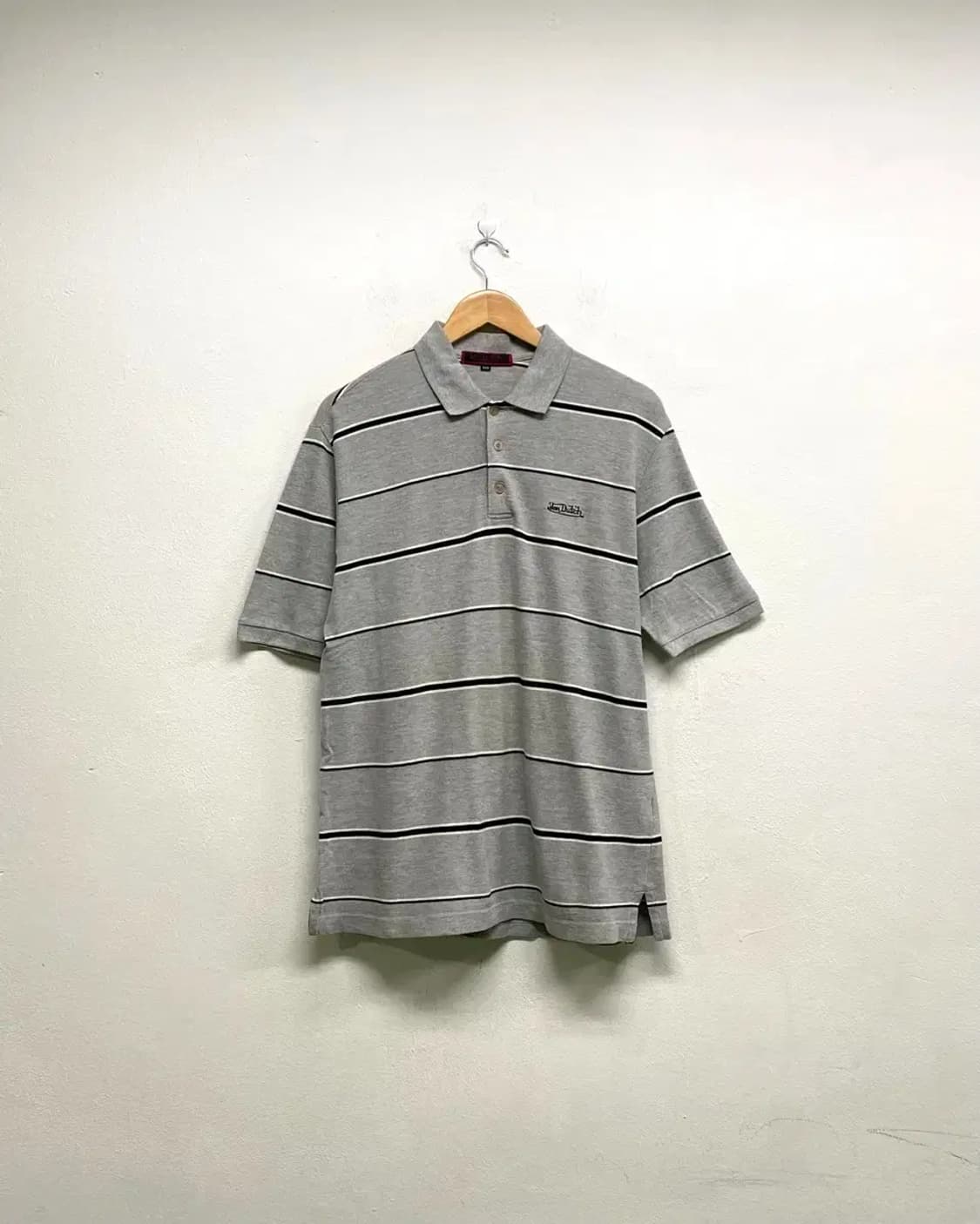 본더치 스트라이프 카라 티셔츠 L 상품이미지1