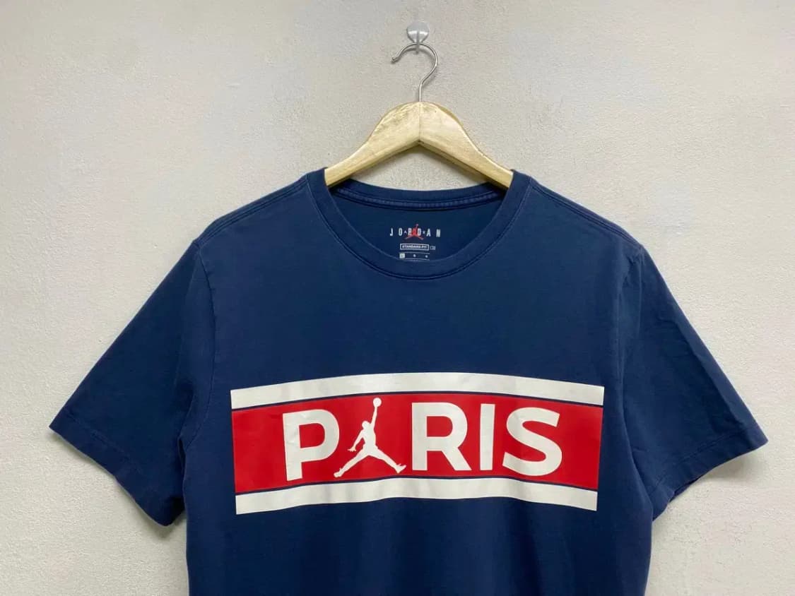 조던 x 파리 생제르맹 워드마크 티셔츠 L 상품이미지2