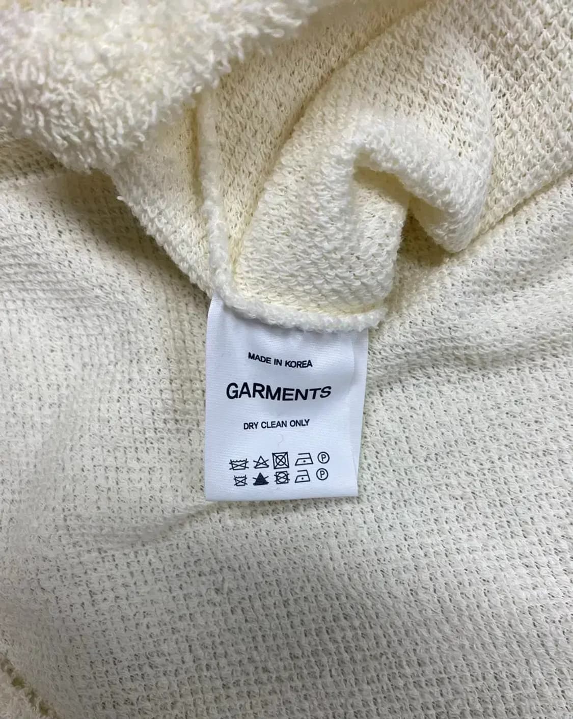 가먼츠 GARMENTS 테리코튼 가디건 free 상품이미지5