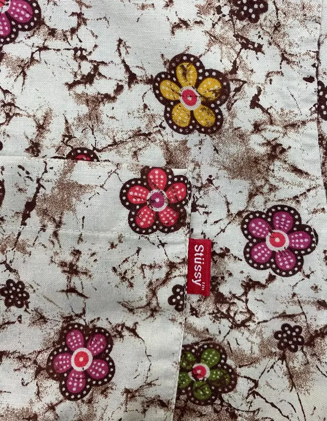 스투시 Stussy Batik Shirt 남방 M 상품이미지4