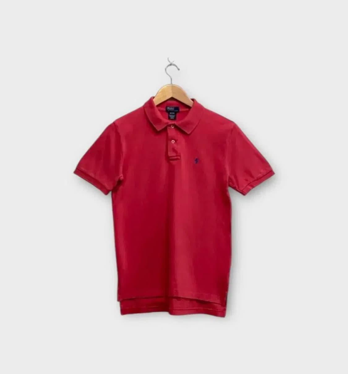폴로 랄프로렌 코랄레드 PK 반팔티 XS 상품이미지1