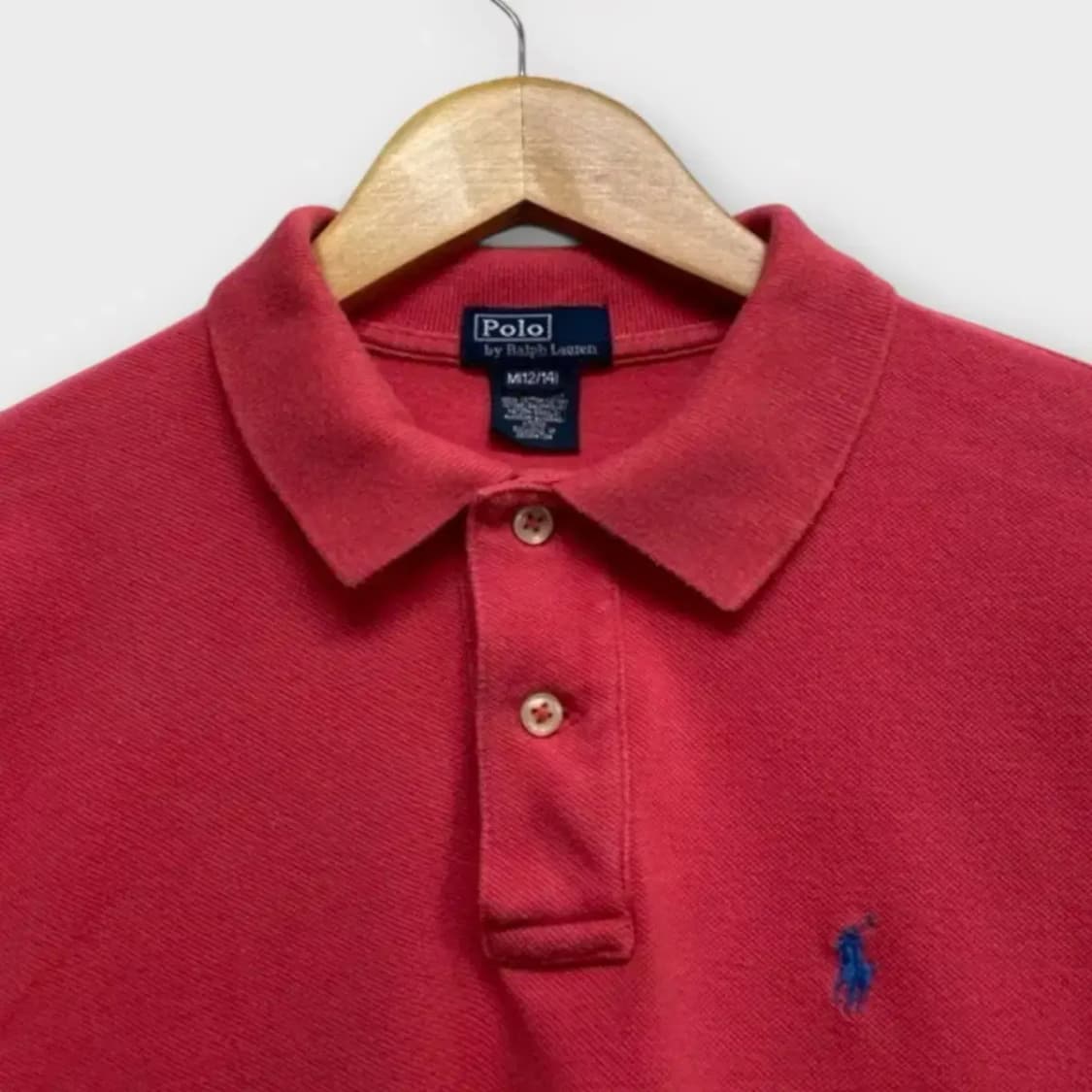 폴로 랄프로렌 코랄레드 PK 반팔티 XS 상품이미지3