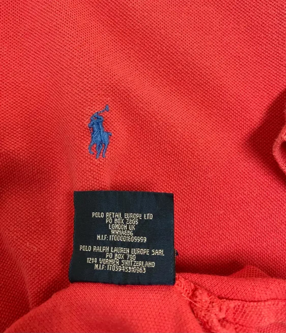 폴로 랄프로렌 코랄레드 PK 반팔티 XS 상품이미지5