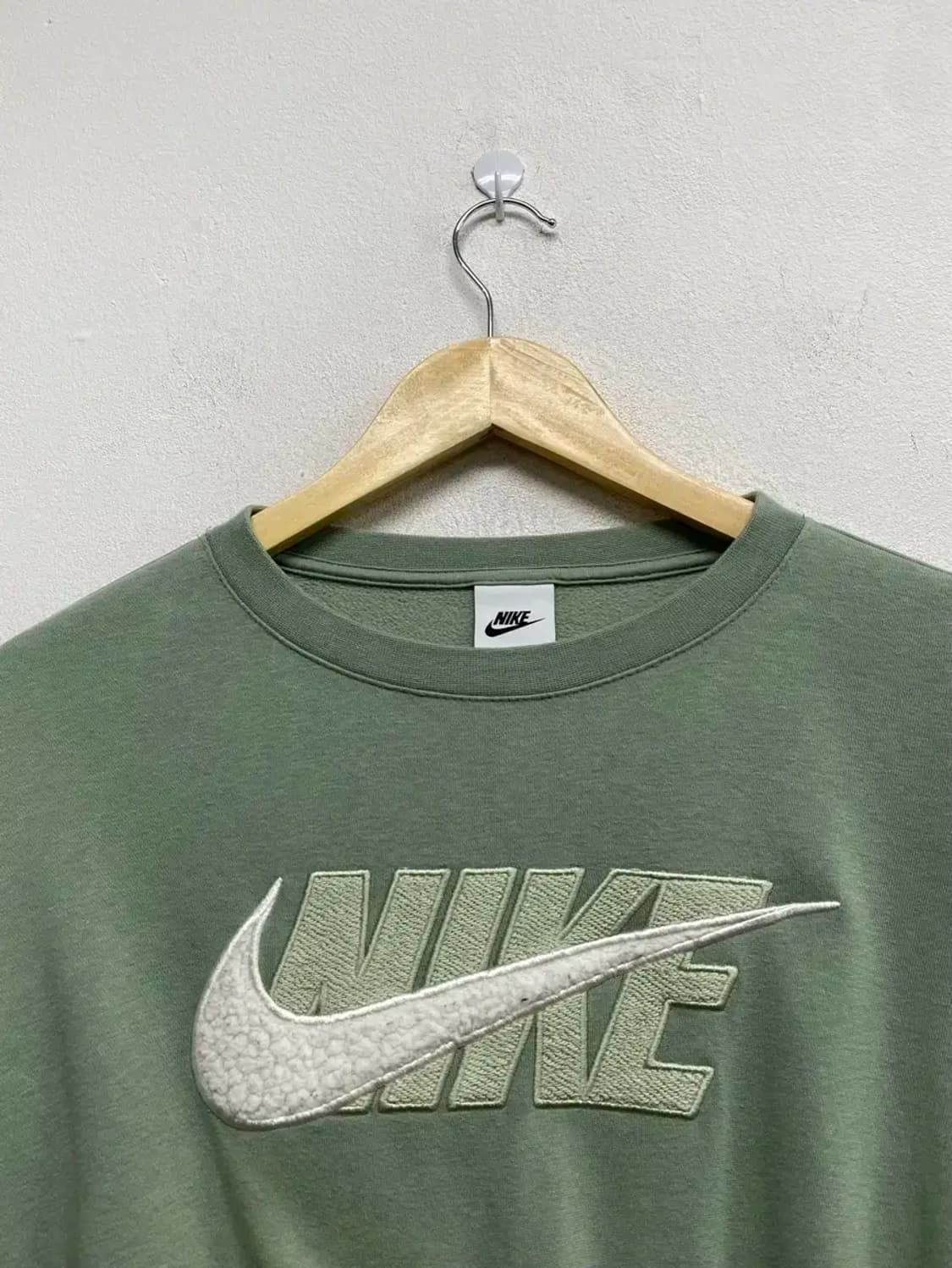 나이키 스우시 크롭 맨투맨 S 상품이미지2