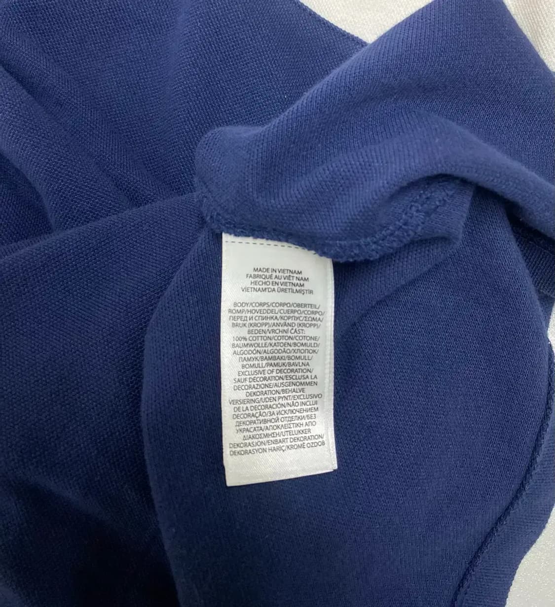 폴로랄프로렌 넥로고배색 카라티XL 상품이미지6