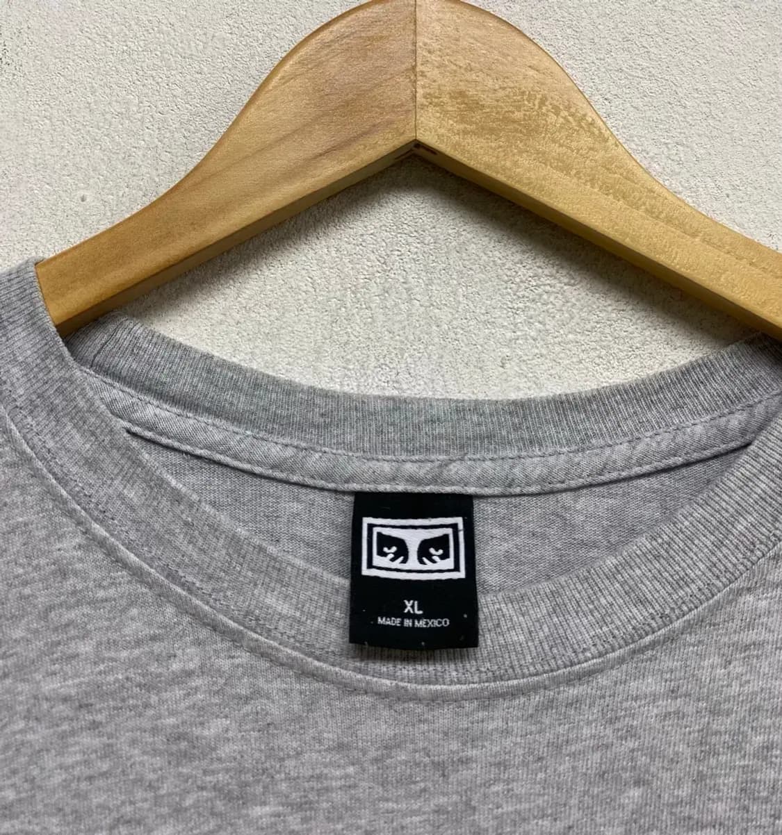 오베이 OBEY 월드 헤비웨이트 티셔츠 그레이 XL 상품이미지4