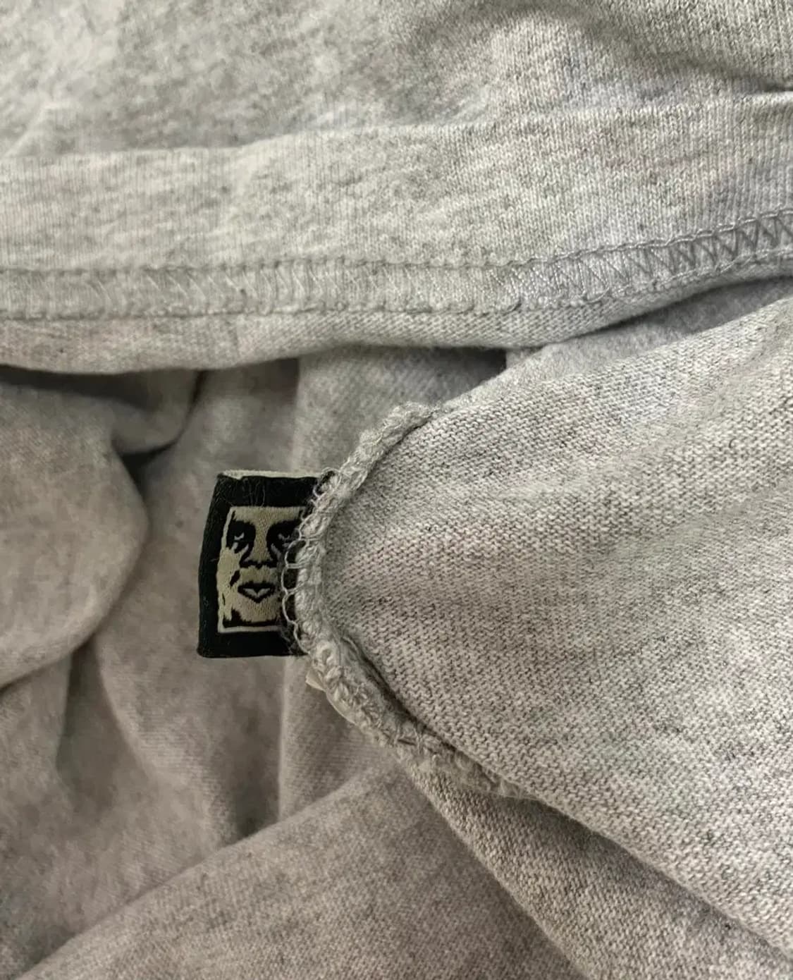 오베이 OBEY 월드 헤비웨이트 티셔츠 그레이 XL 상품이미지5