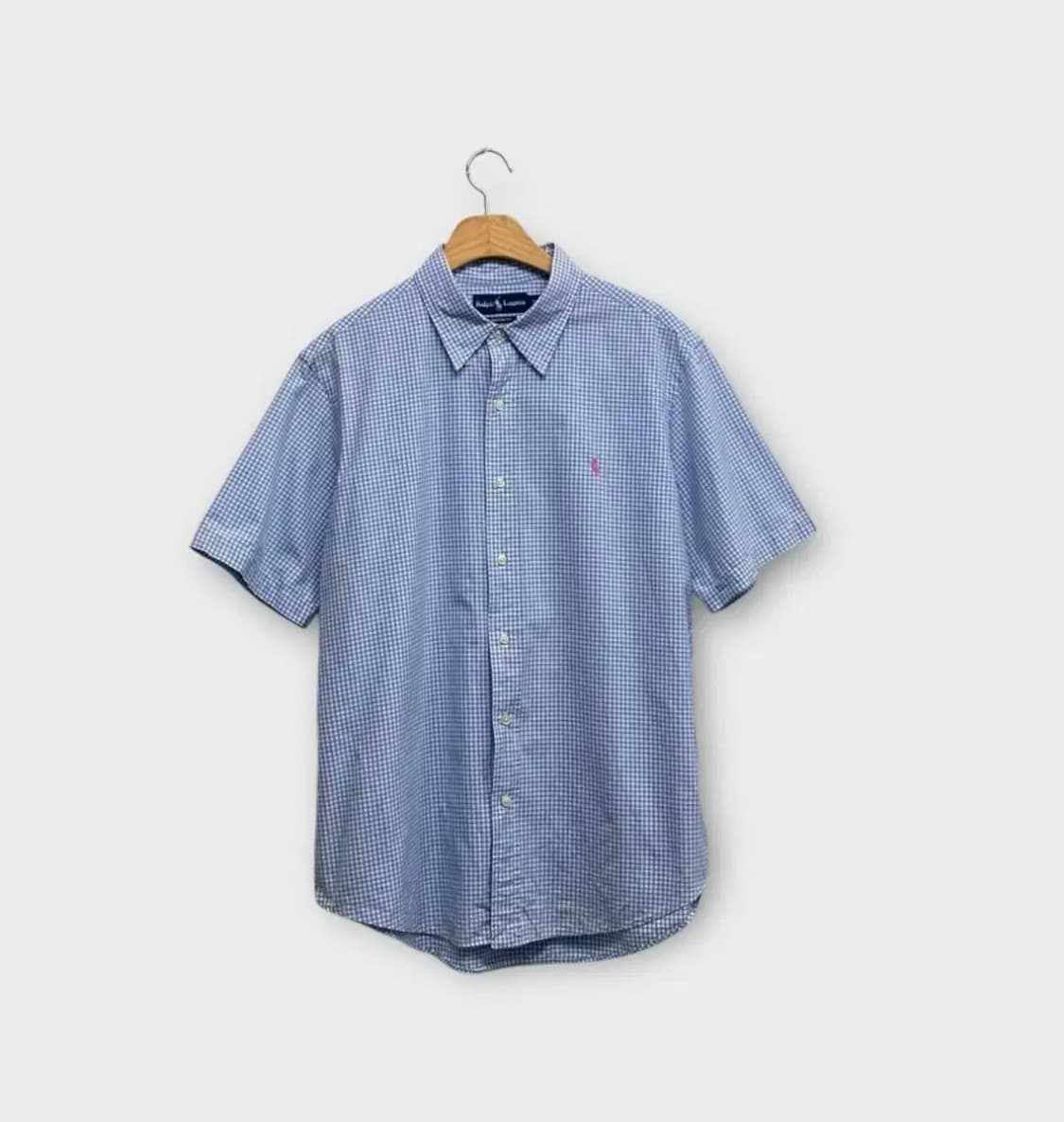 폴로랄프로렌 체크 남방 XL 상품이미지1