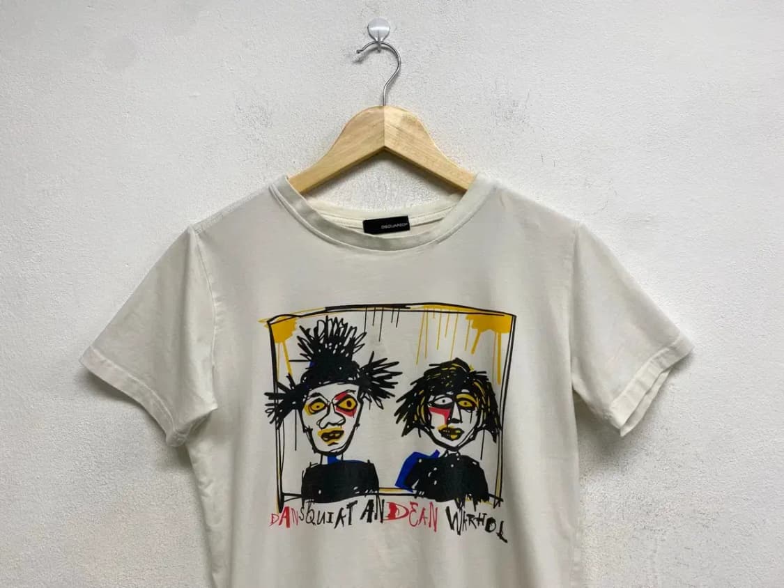 [디스퀘어드2] 워홀 팝아트 라운드넥 M 상품이미지2