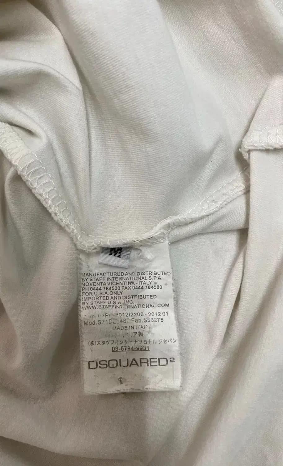 [디스퀘어드2] 워홀 팝아트 라운드넥 M 상품이미지5