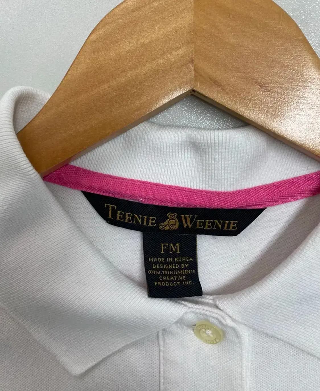 티니위니 곰돌이 반팔 카라 티셔츠 M 상품이미지4