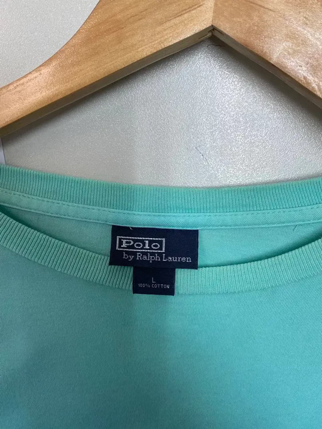 폴로 랄프로렌 민트 라운드 티셔츠 L 상품이미지4
