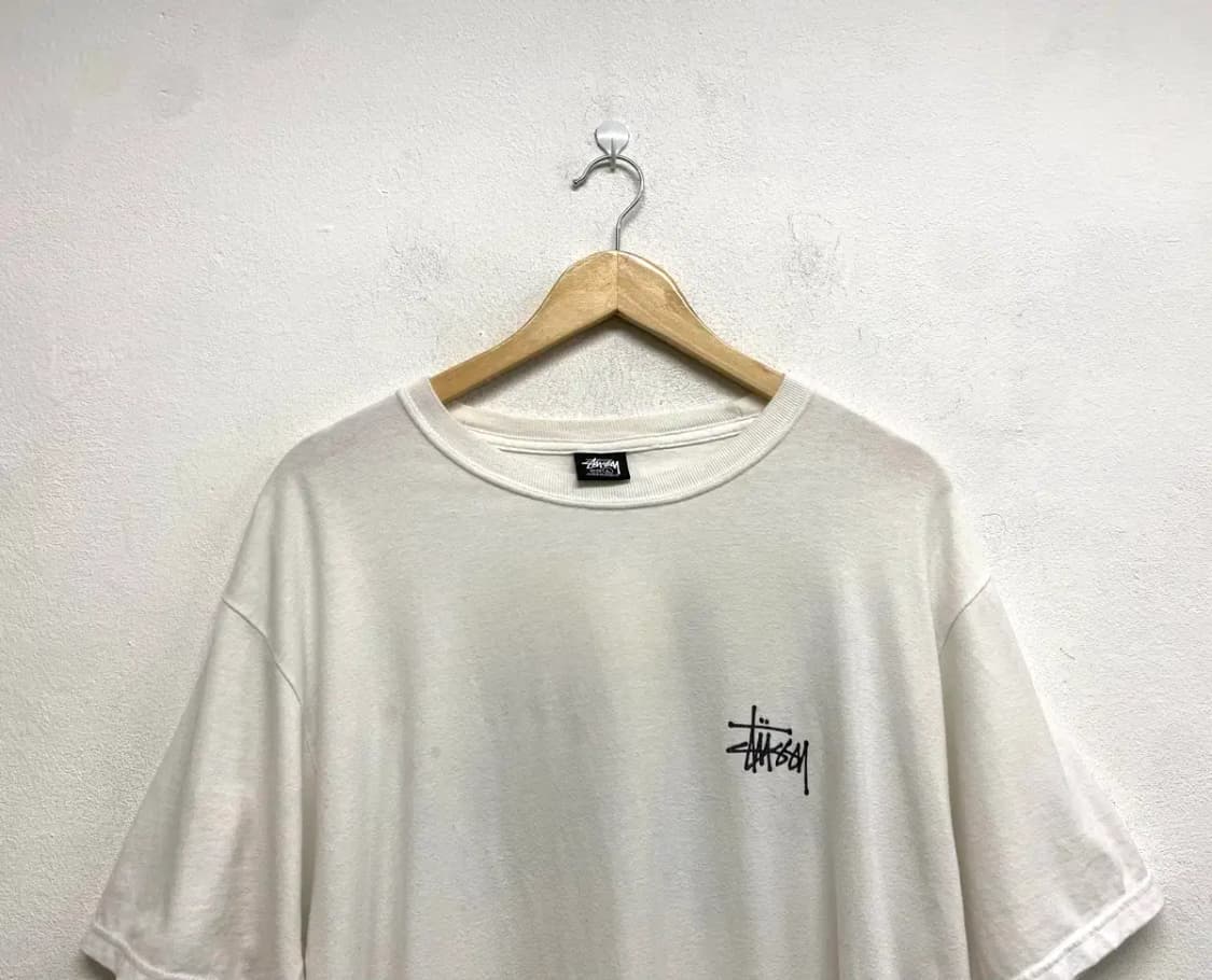 스투시 Stussy 베이직 반팔 티셔츠 L-XL 상품이미지3