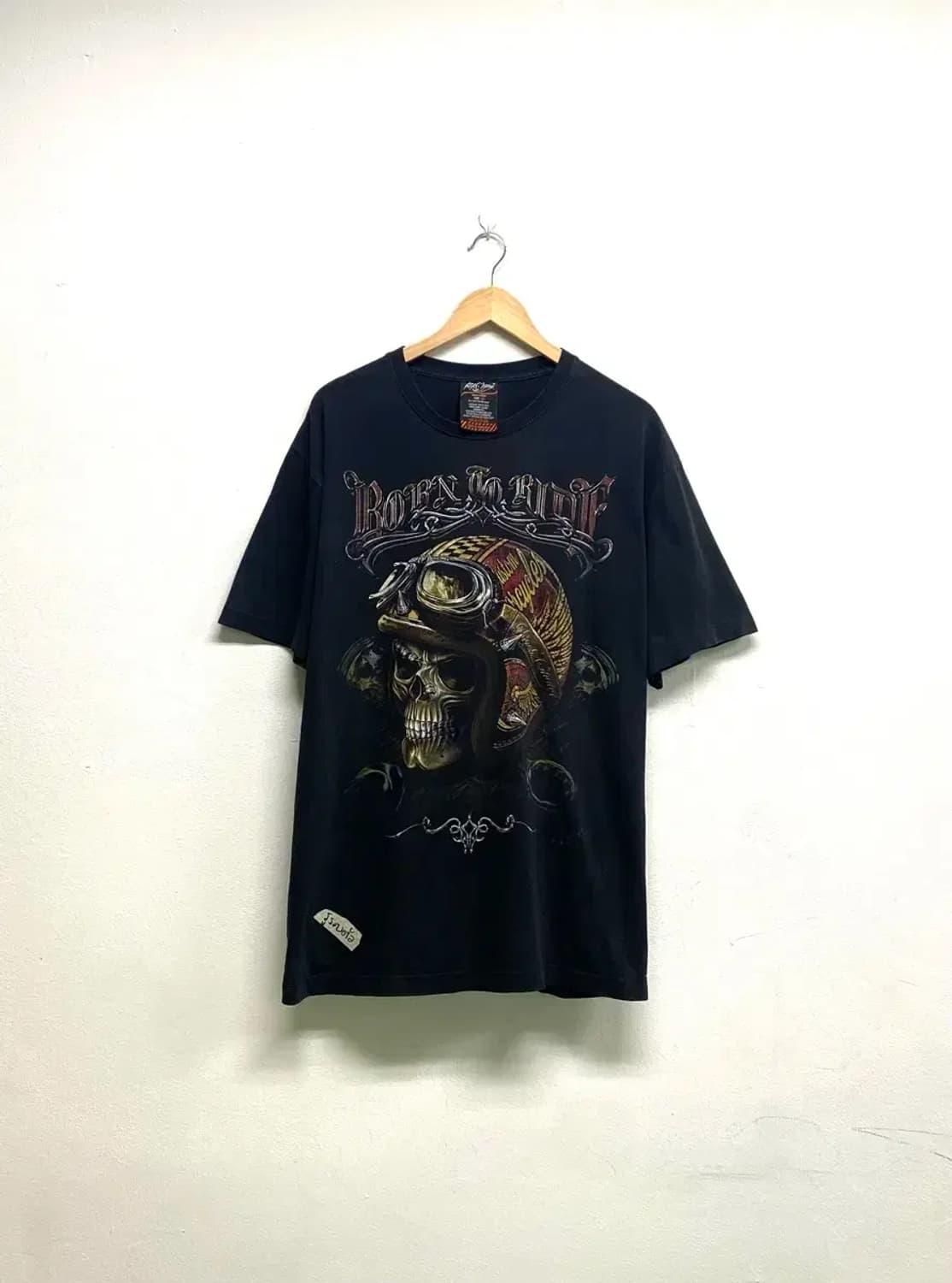 본투비 라이드 헬멧스컬 티셔츠 XL 상품이미지1