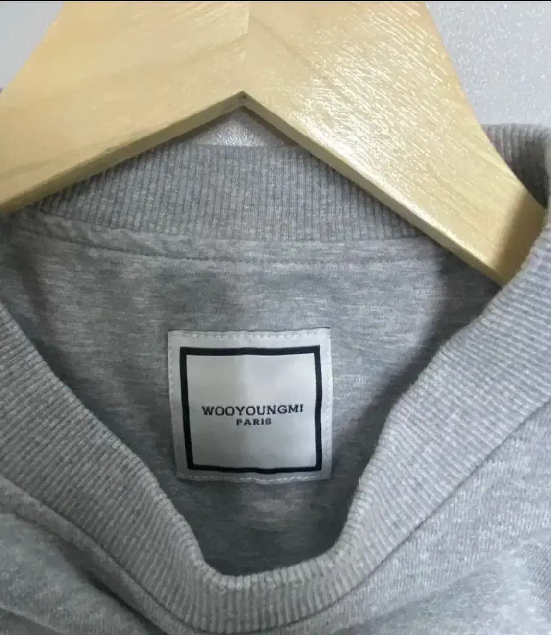 우영미 절개 반팔 맨투맨티 M-L 상품이미지6