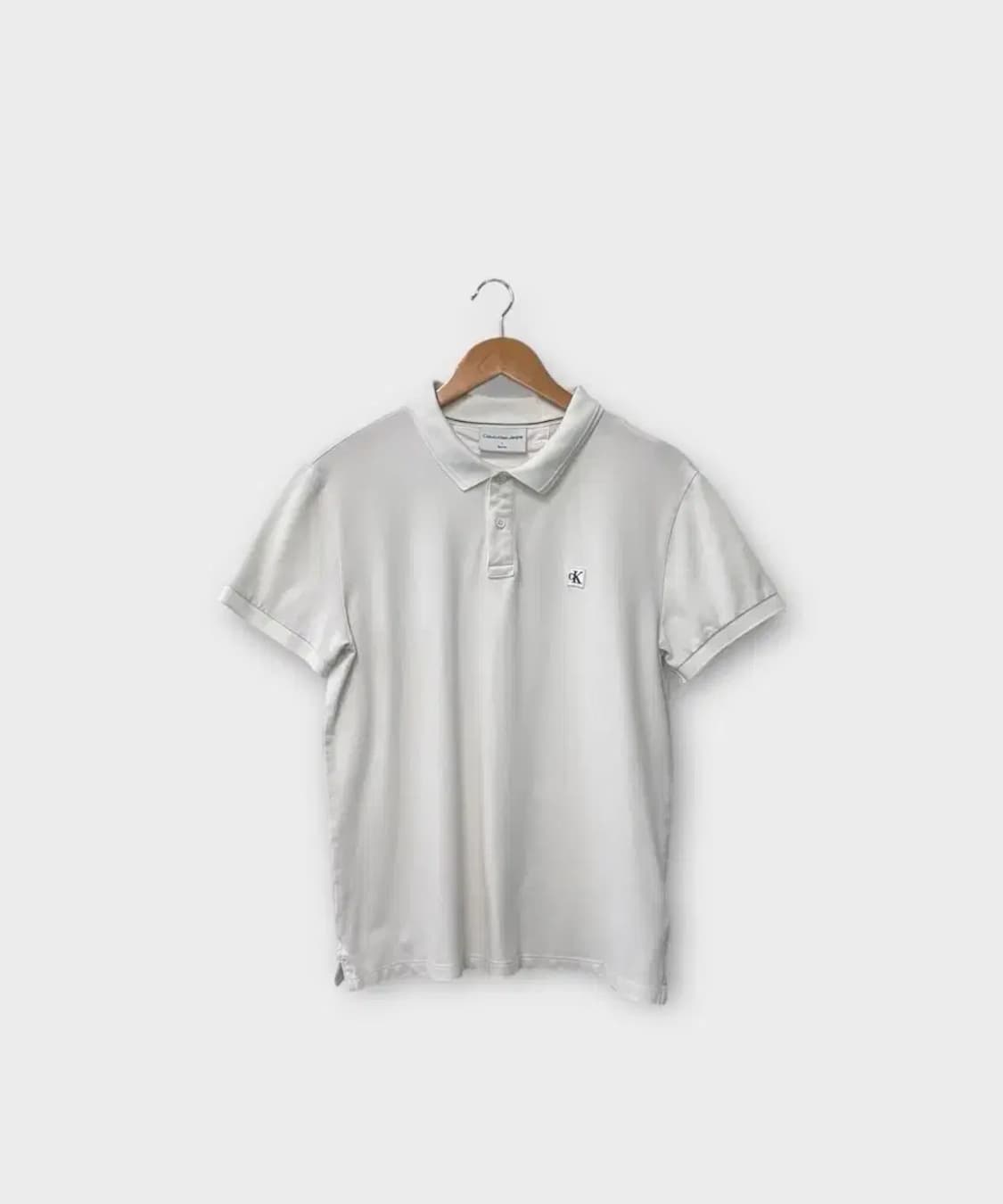 [품절제품]CK캘빈클라인 슬림핏 폴로 티셔츠 L 상품이미지1