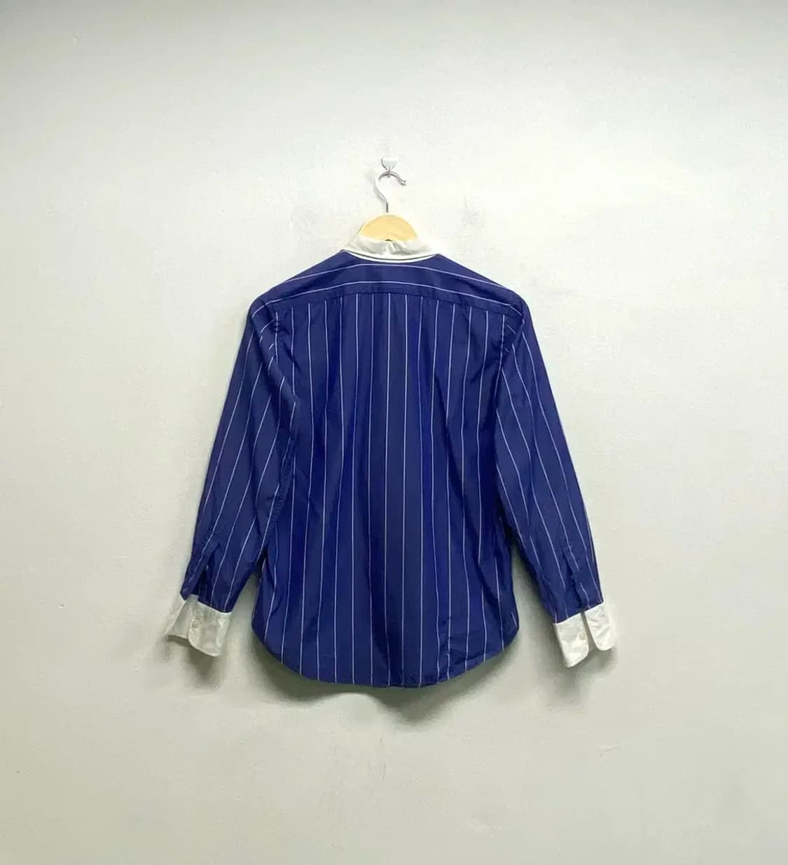 폴로 랄프로렌 블루 스트라이프 셔츠남방 S 상품이미지3