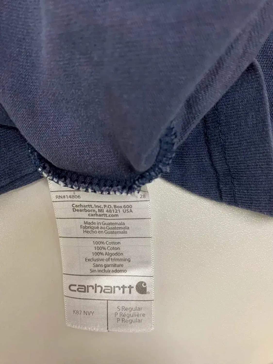 칼하트 시그니쳐 포켓 반팔티S-L 상품이미지5