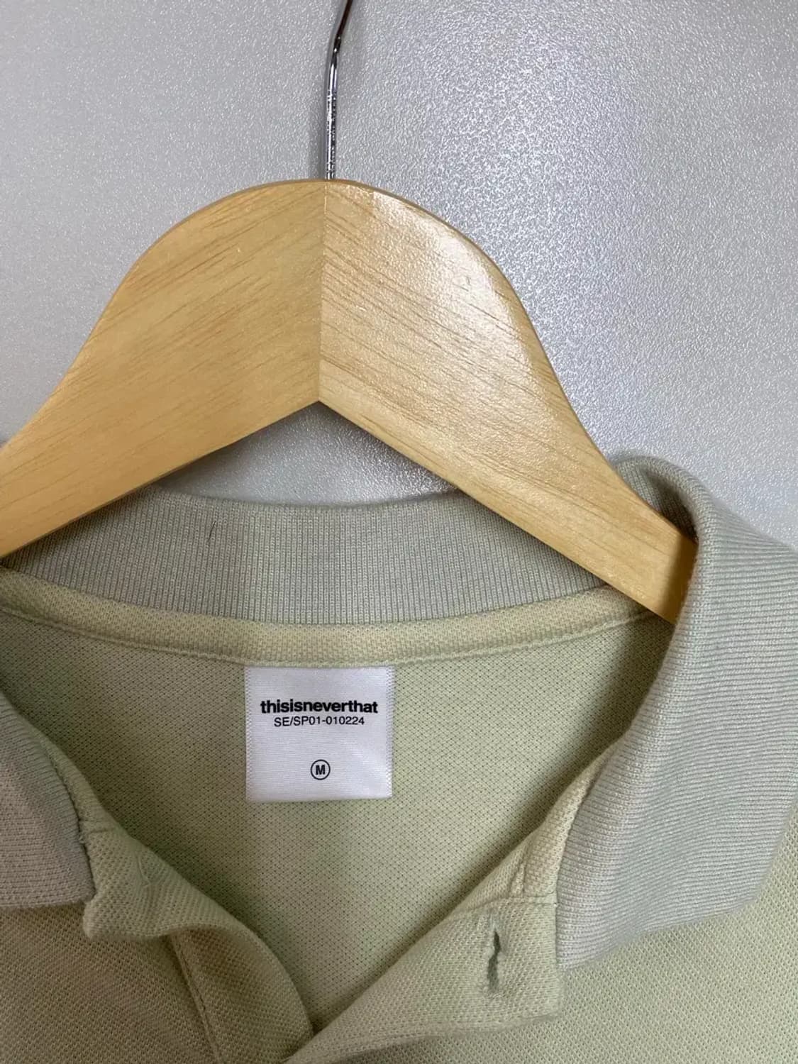 디스이즈네버댓 Logo 심플 Polo T M-L 상품이미지4