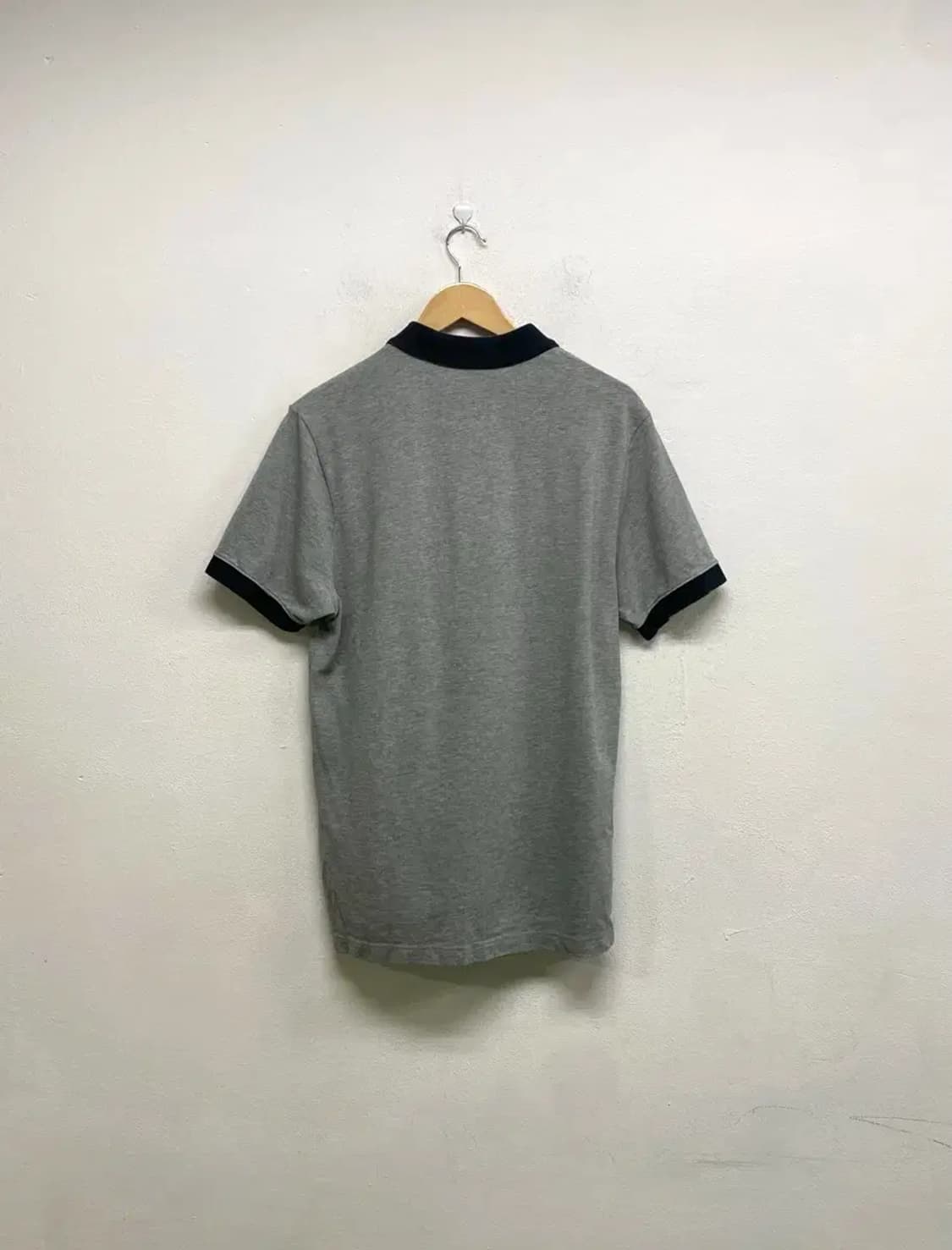 나이키 한글 NSW 피케 반팔티 그레이 M-L 상품이미지4