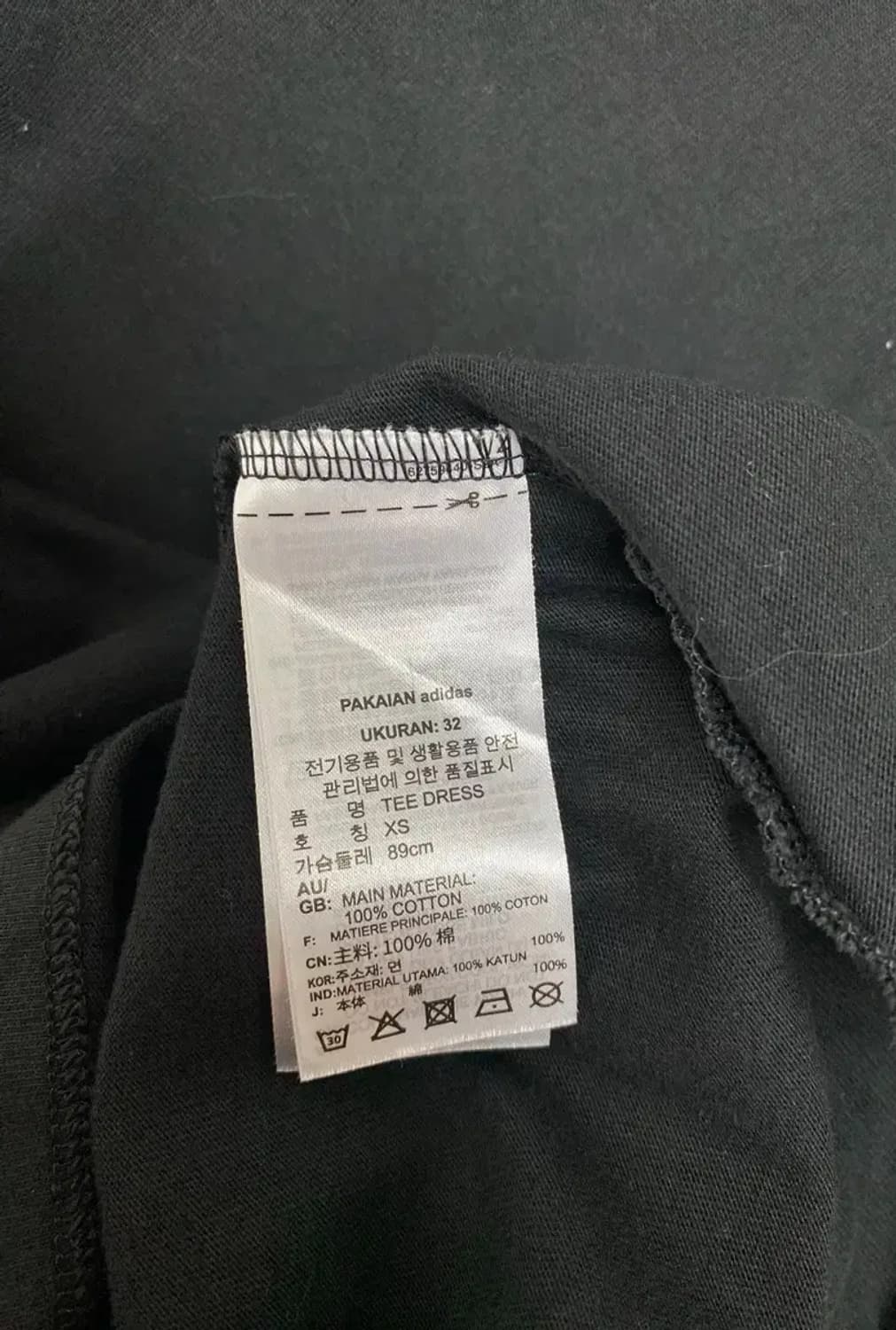아디다스 3D 트레포일 반팔 원피스 XS 상품이미지5