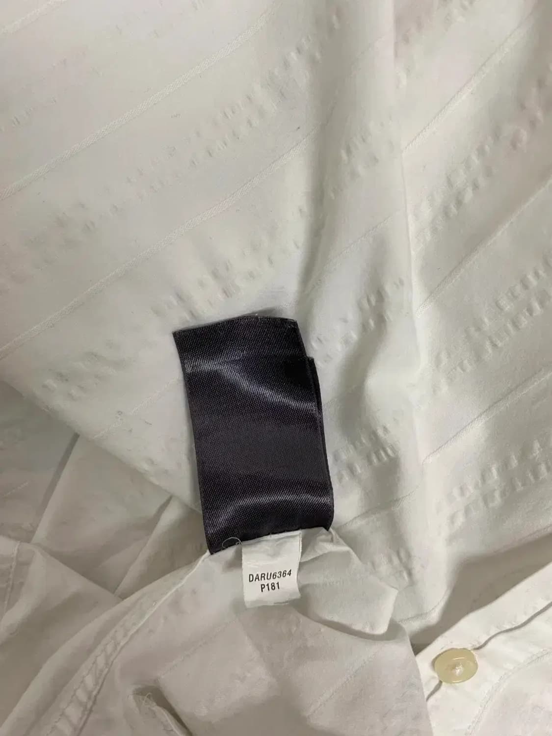 DKNY 시어서커 반팔 셔츠 M 상품이미지5