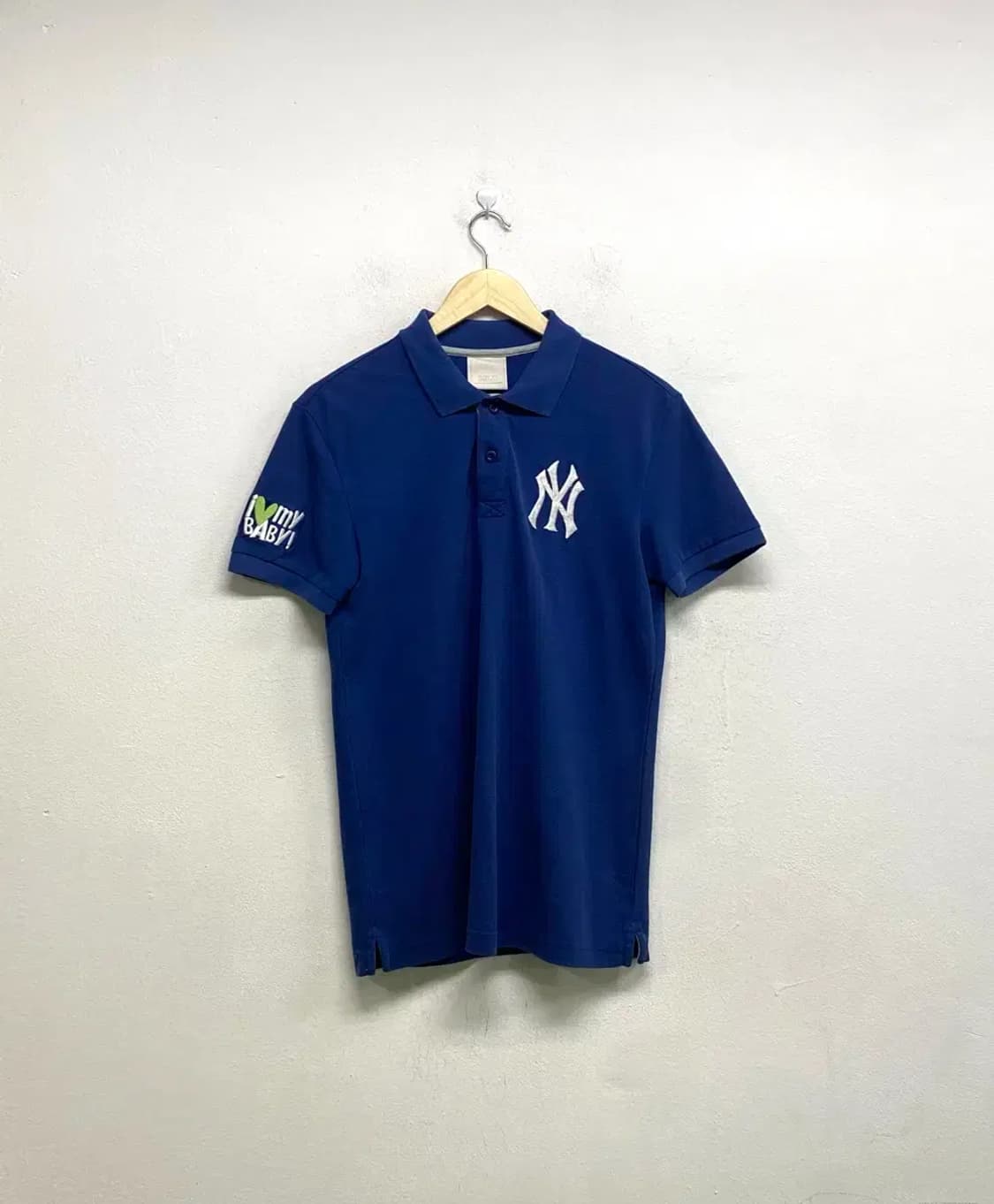 MLB 뉴욕양키즈 빅로고 반팔 카라티 95 상품이미지1