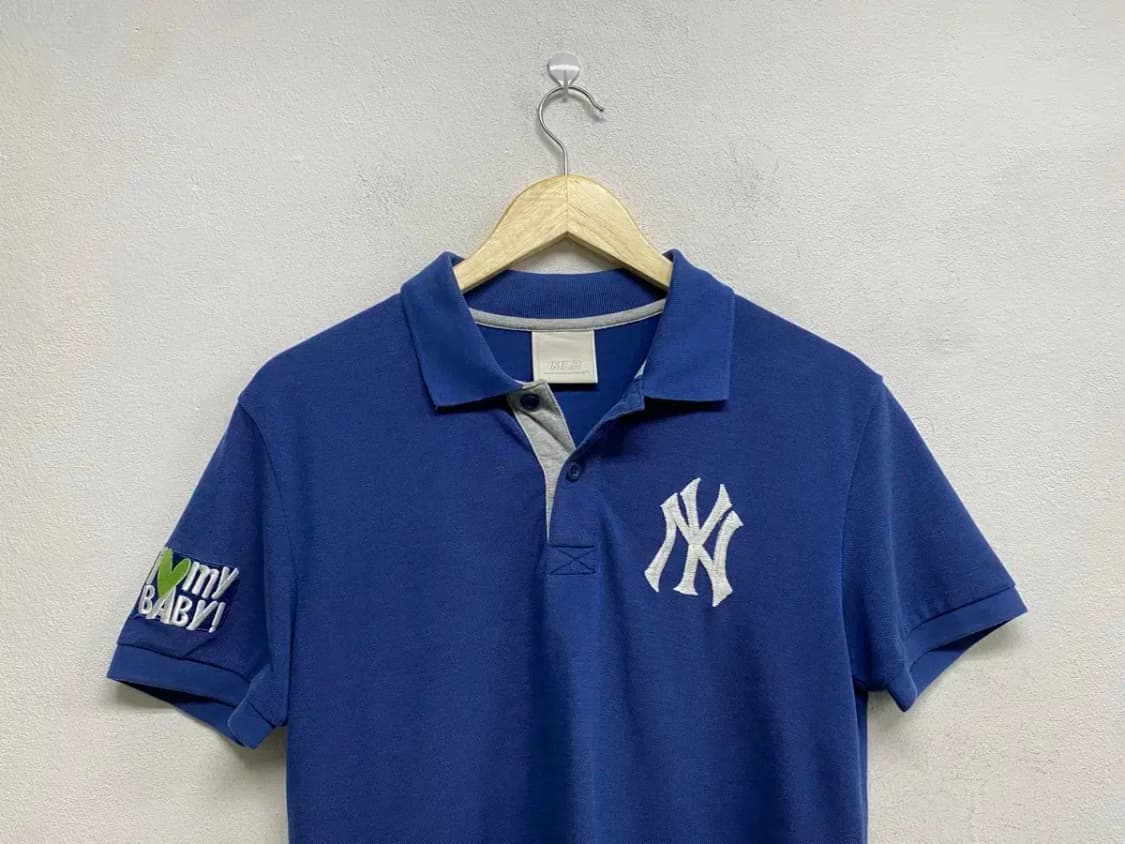 MLB 뉴욕양키즈 빅로고 반팔 카라티 95 상품이미지3