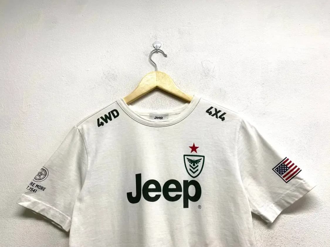 JEEP 지프 프린팅 빈티지 반팔티 S 상품이미지2