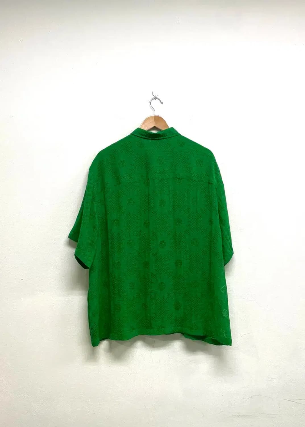 ASOS 아소스 펀칭 반팔 남성 가디건 (GREEN) free 상품이미지3