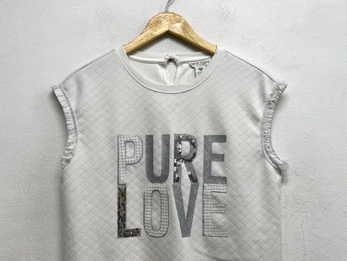 티니위니 펄 스팽글 티셔츠 M 상품이미지2