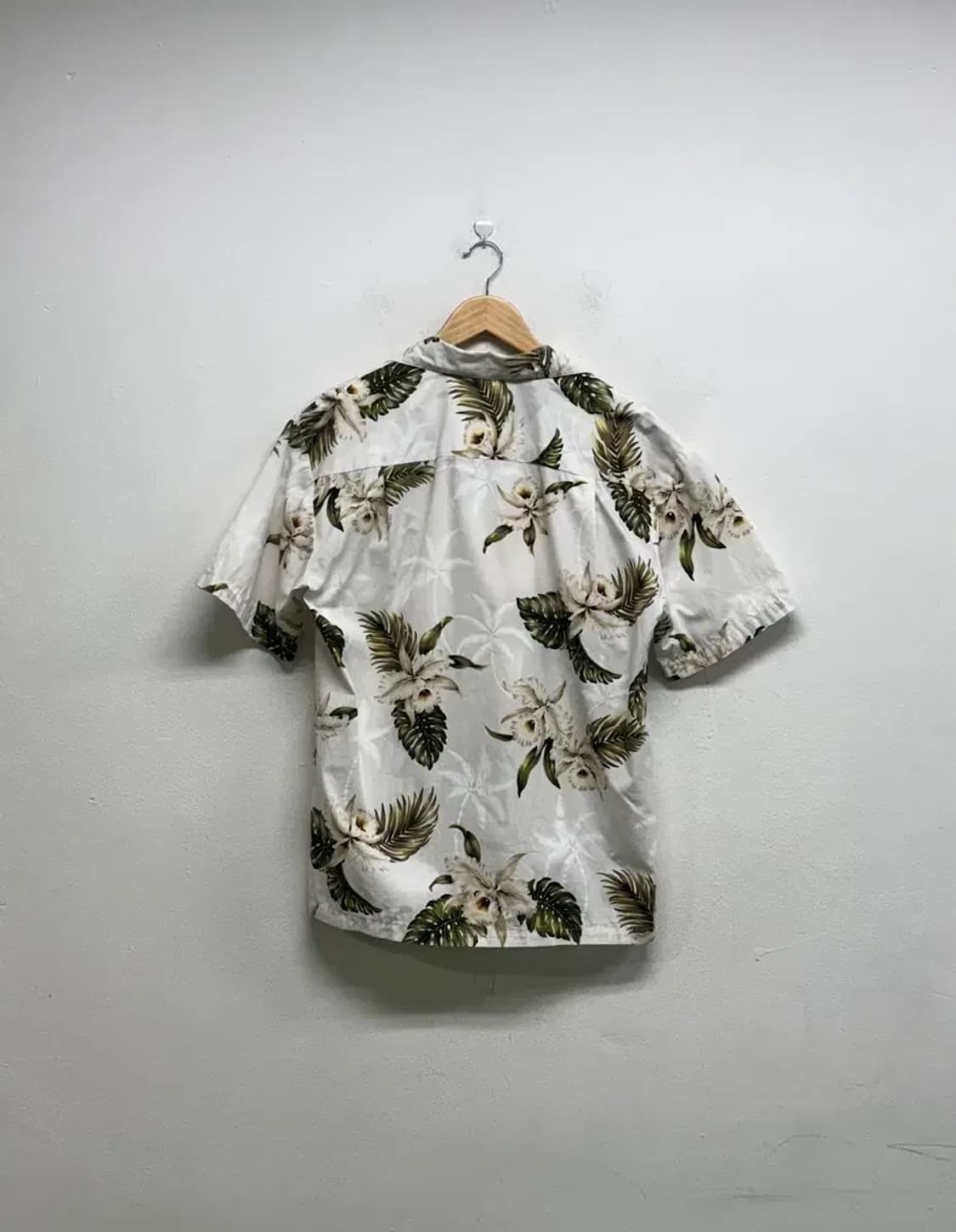 플라워 하와이안 반팔셔츠 L 상품이미지3