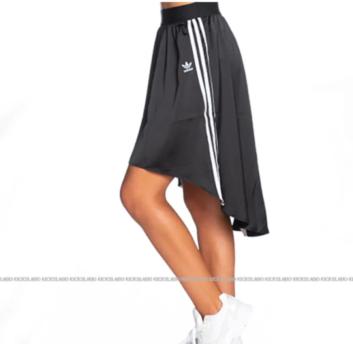아디다스 새틴 오리지널 삼선 스커트 블랙 M 상품이미지2