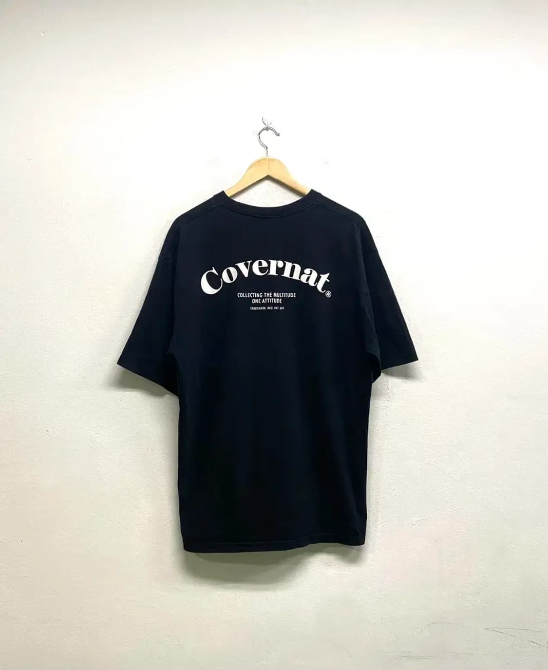 커버낫로고 오버핏 반팔티 M-XL 상품이미지1