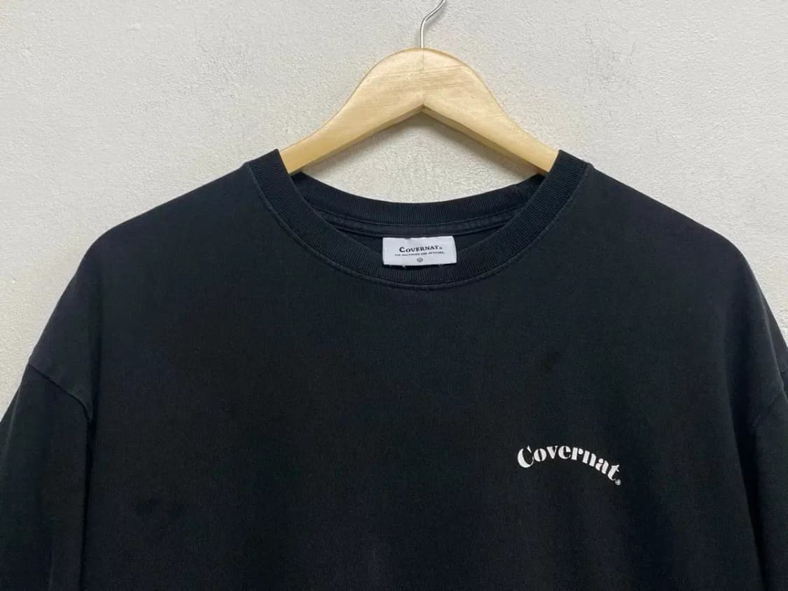 커버낫로고 오버핏 반팔티 M-XL 상품이미지4