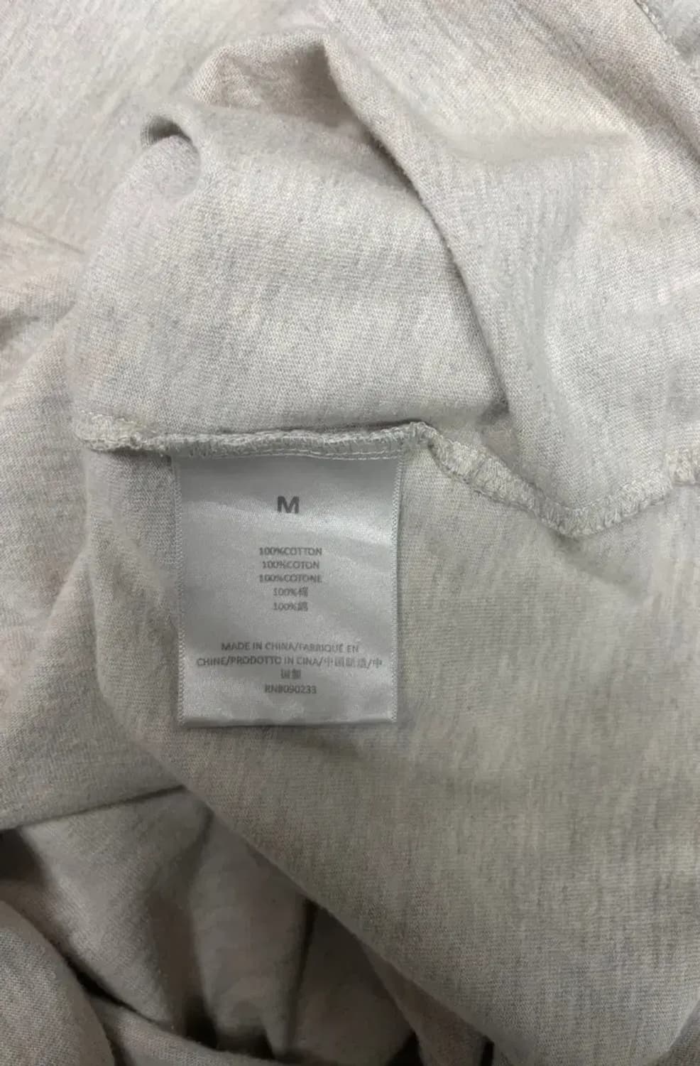 피어오브갓 에센셜 로고 티셔츠 M-L 상품이미지5