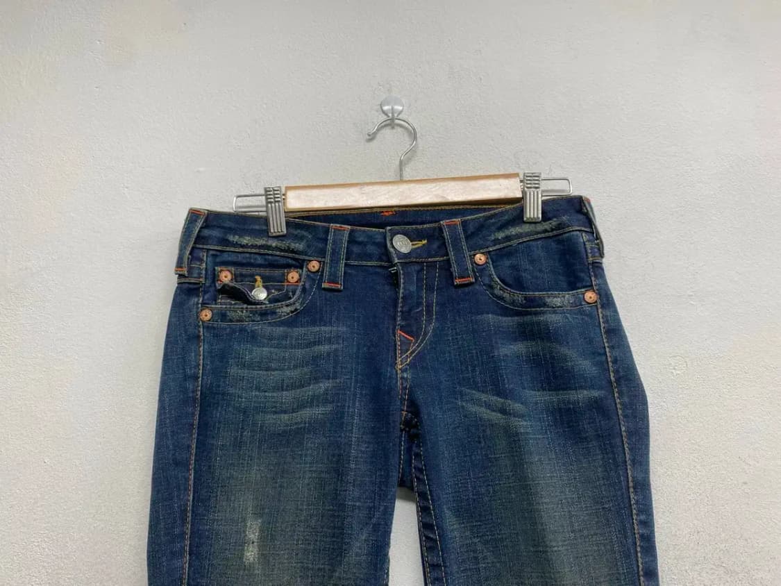 트루릴리젼 부츠컷 워싱 데님 팬츠 [27size] 상품이미지2