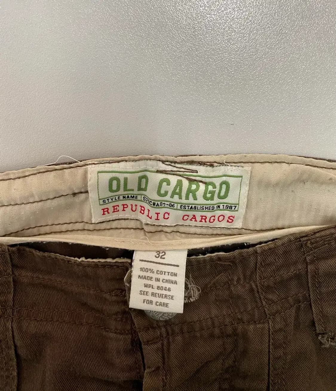 올드카고 버뮤다 카고 팬츠 반바지[32size] 상품이미지5