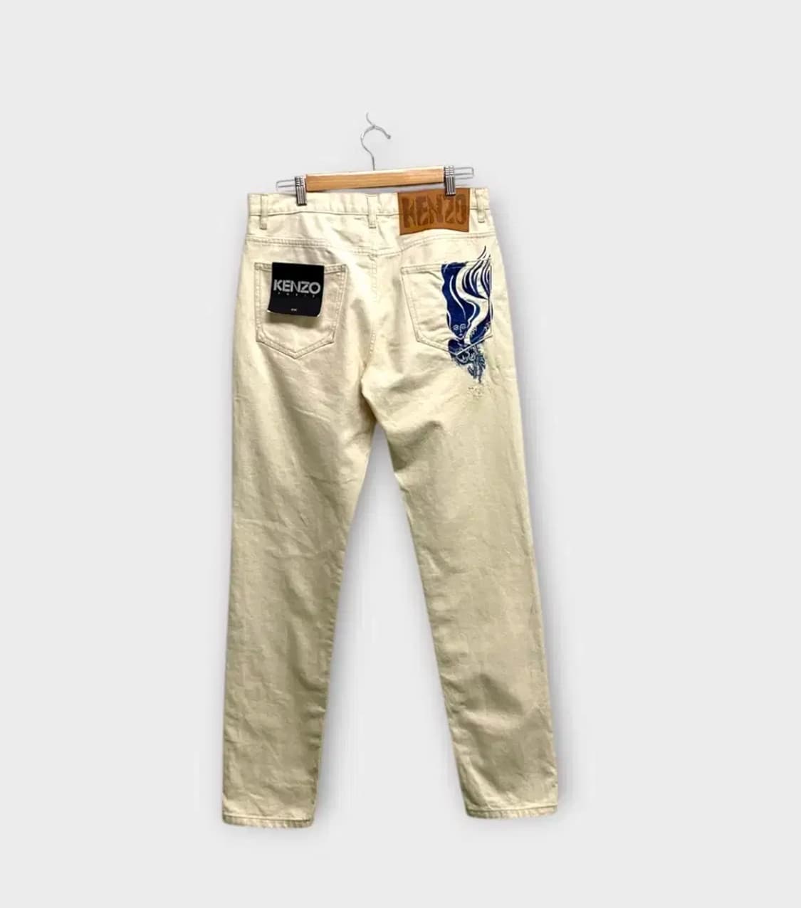 [새상품] 겐조 Y2K 아이보리 데님 팬츠 (31size) 상품이미지1