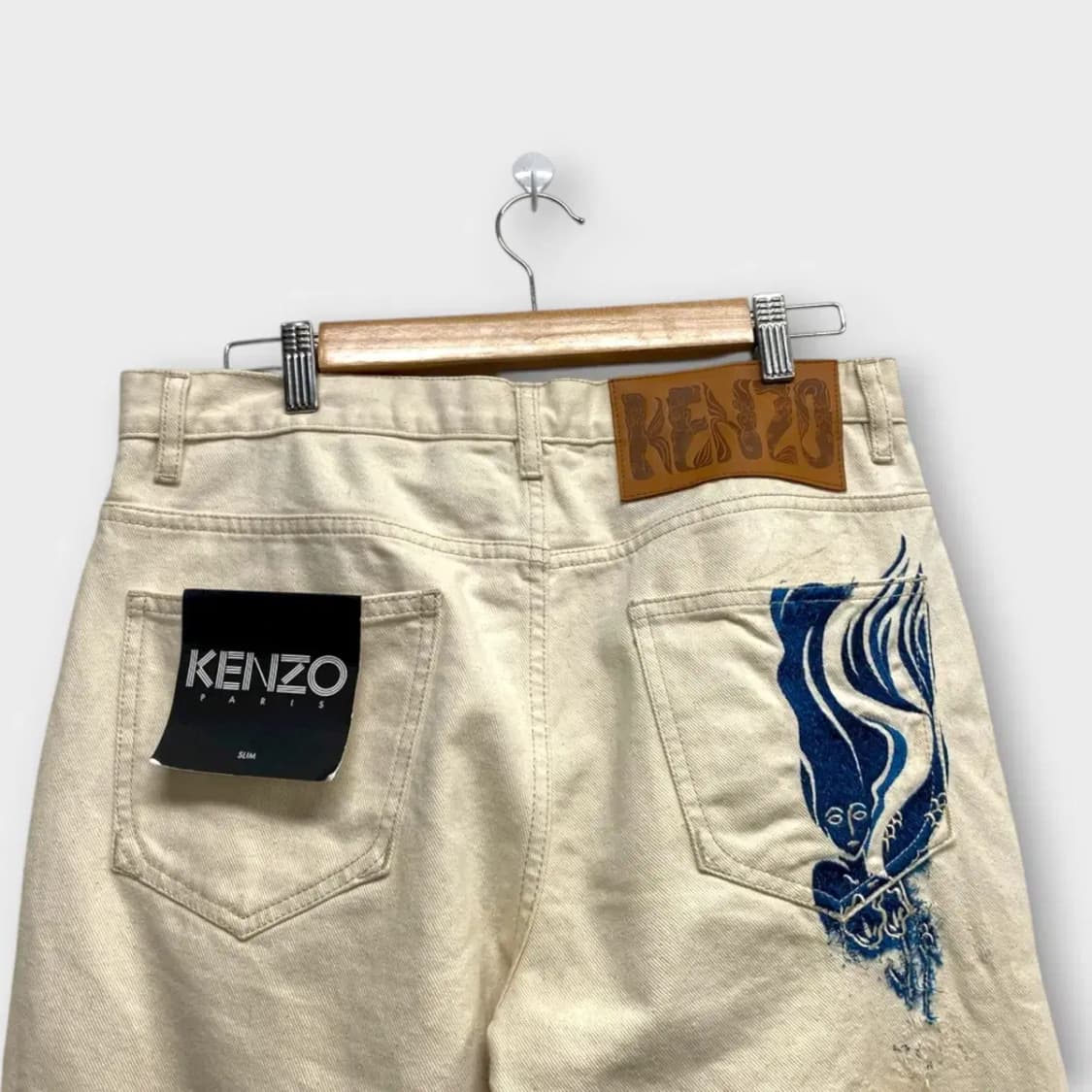 [새상품] 겐조 Y2K 아이보리 데님 팬츠 (31size) 상품이미지2