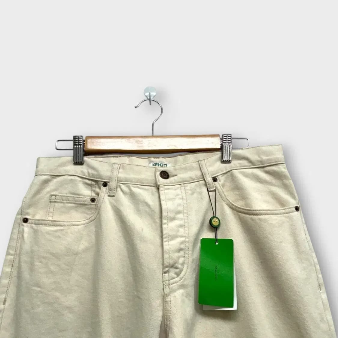 [새상품] 겐조 Y2K 아이보리 데님 팬츠 (31size) 상품이미지5