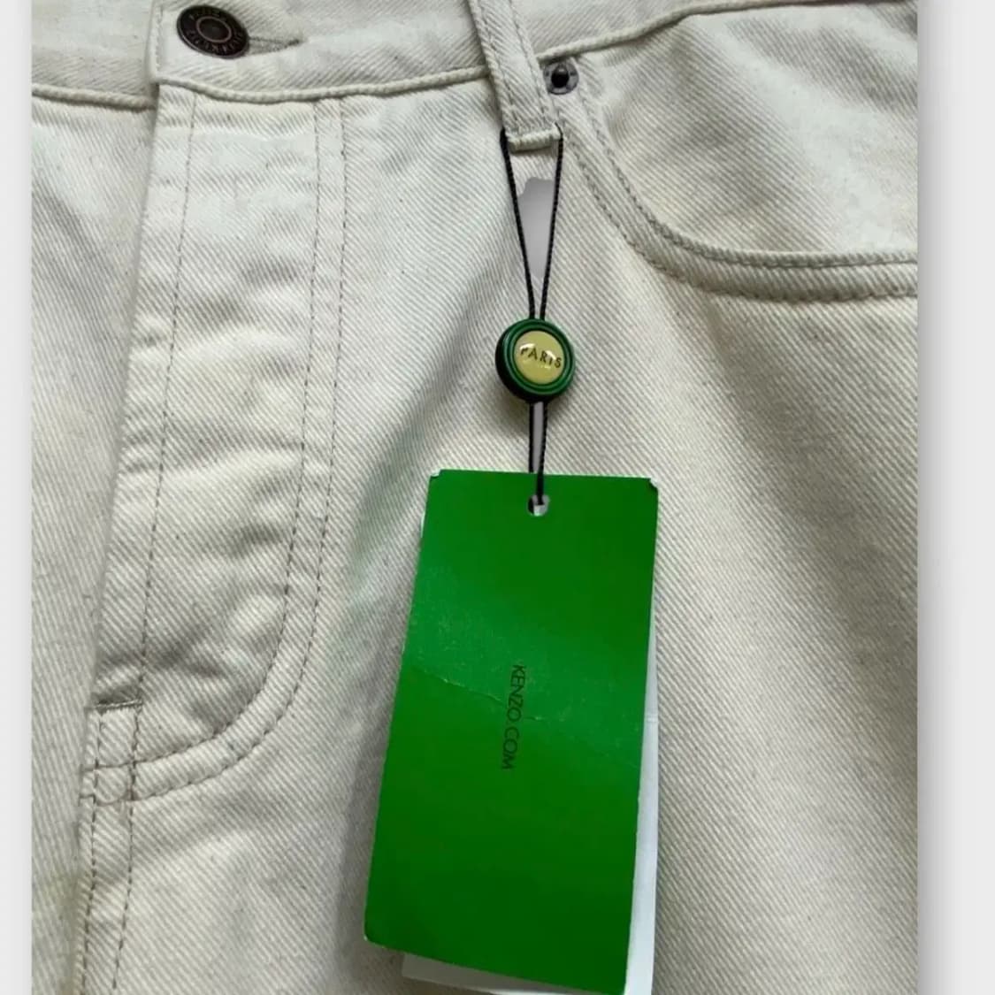 [새상품] 겐조 Y2K 아이보리 데님 팬츠 (31size) 상품이미지6