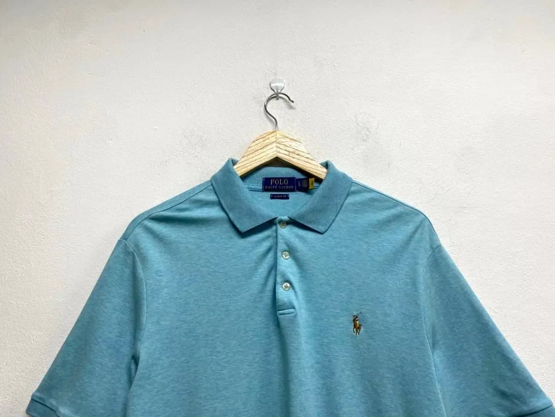 폴로랄프로렌 소프트 코튼 카라넥 반팔티  L 상품이미지2