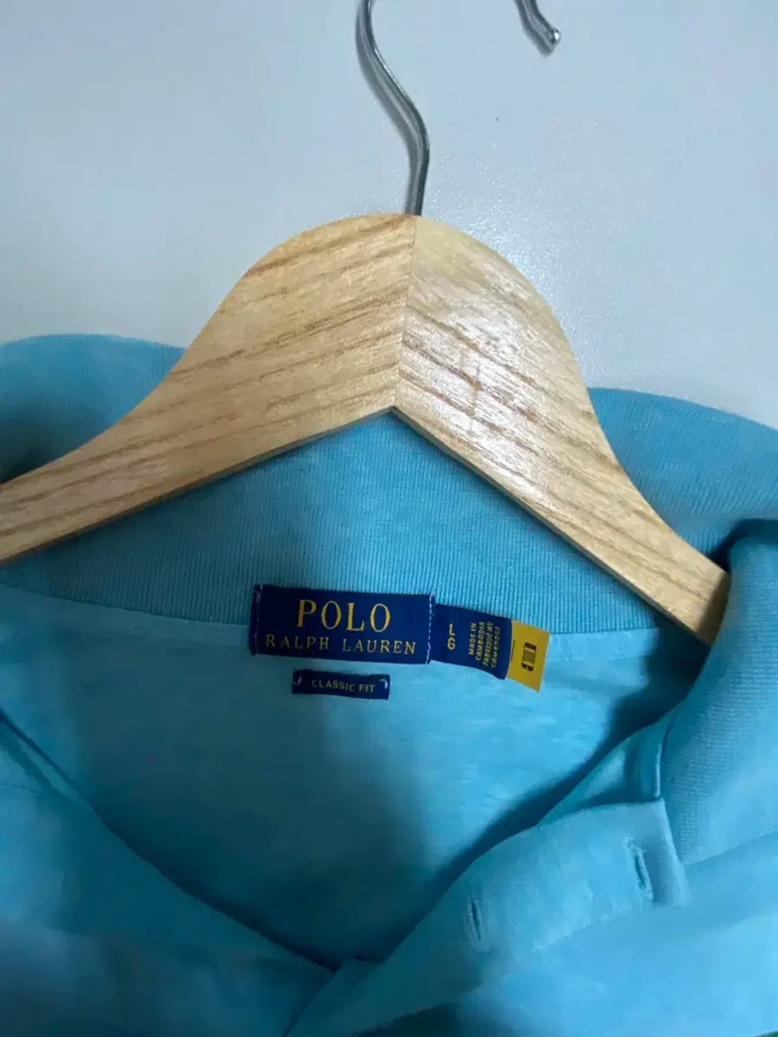 폴로랄프로렌 소프트 코튼 카라넥 반팔티  L 상품이미지5