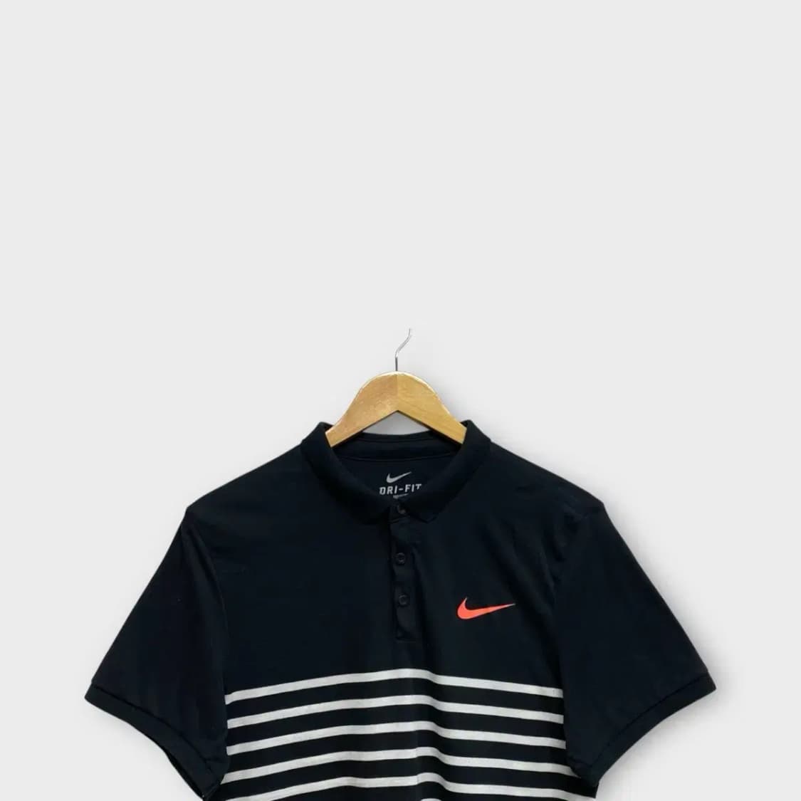 나이키 스우시 스트라이프 드라이핏 카라티 M 상품이미지2