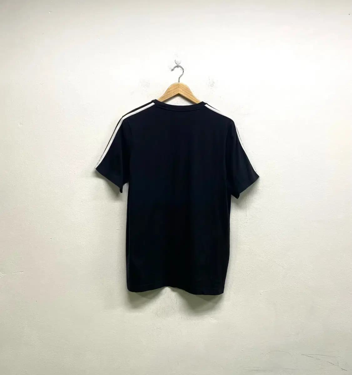 아디다스 에센셜 3S 반팔티 블랙 L 상품이미지3