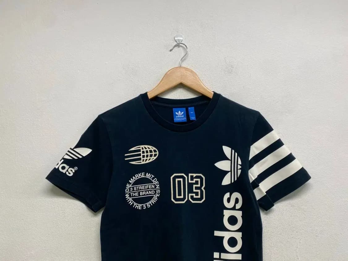 아디다스 파이어버드 로고 삼선티셔츠 90 상품이미지2